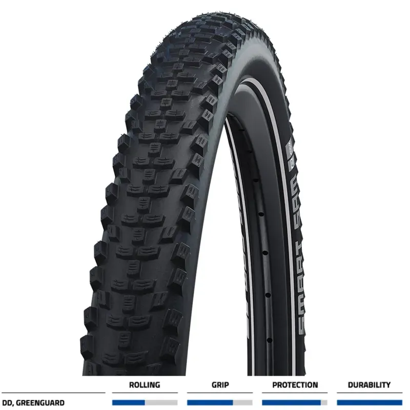 Schwalbe Smart Sam Plus Tire in Black