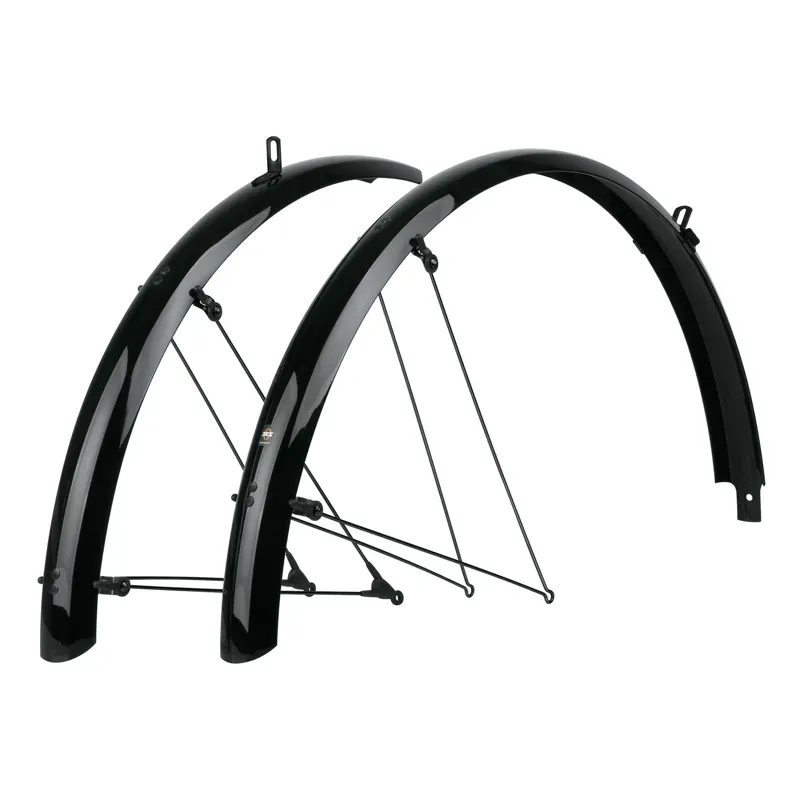 SKS Bluemels 28-inch Front and Rear Mudguard Set in Black
