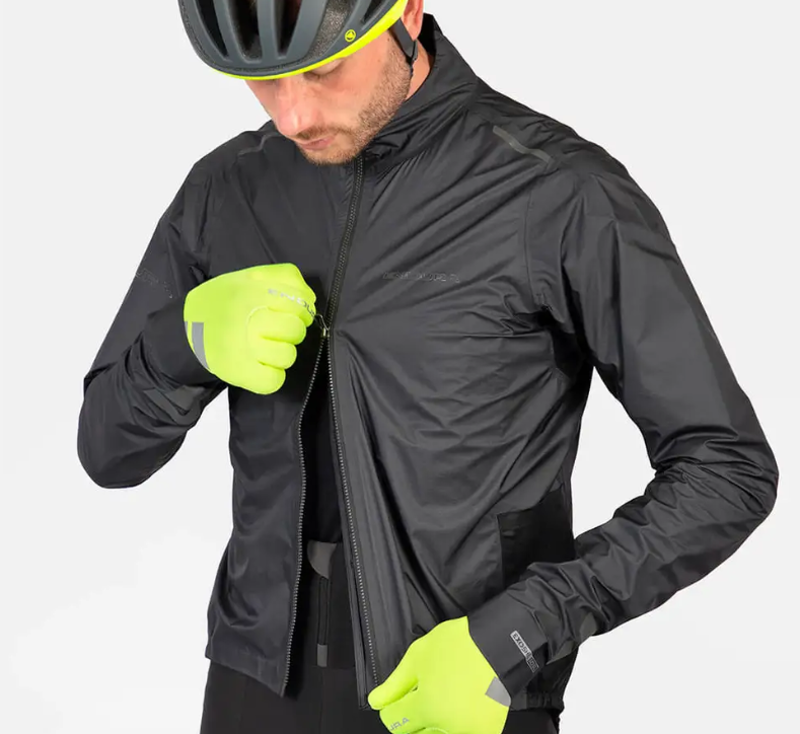 Endura Pro SL Waterproof Shell Jacket in Black-1