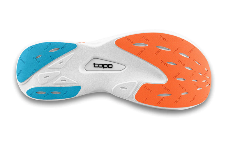 Topo Athletic Men's Specter Running Shoes in Black/Blue-3