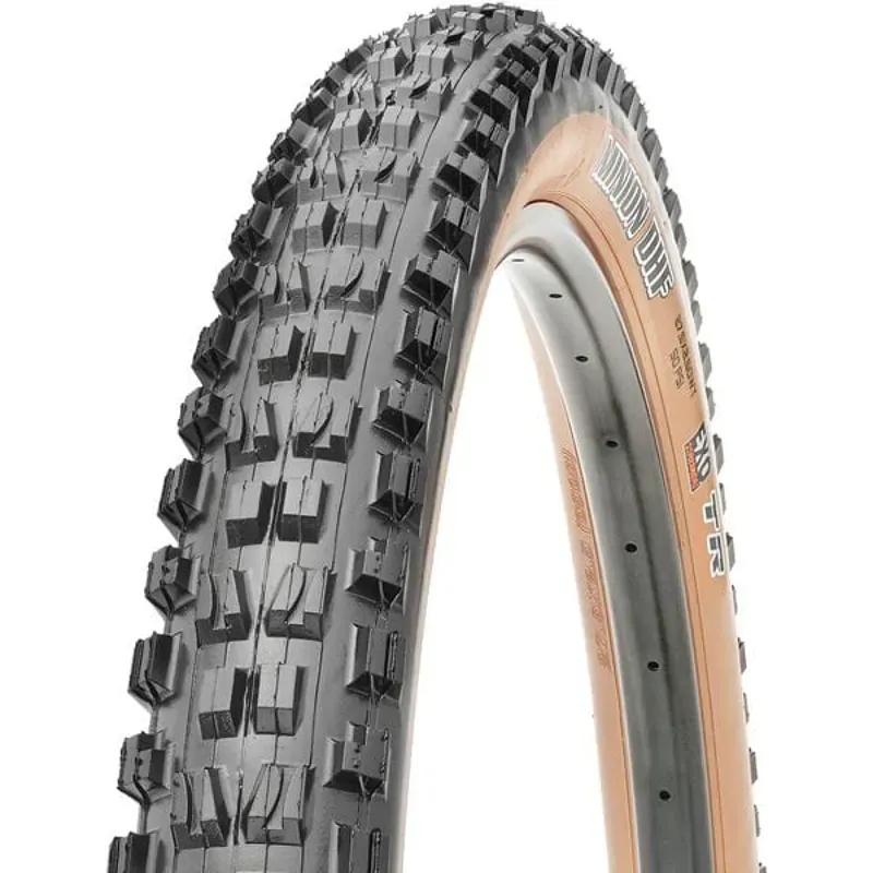 Maxxis Minion DHF Dual Compound EXO 27.5x2.3 Tyre in Brown