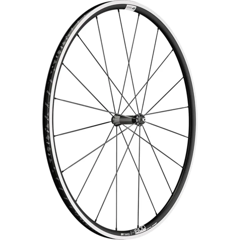 DT Swiss P1800 SPLINE Front Wheel in Black-1