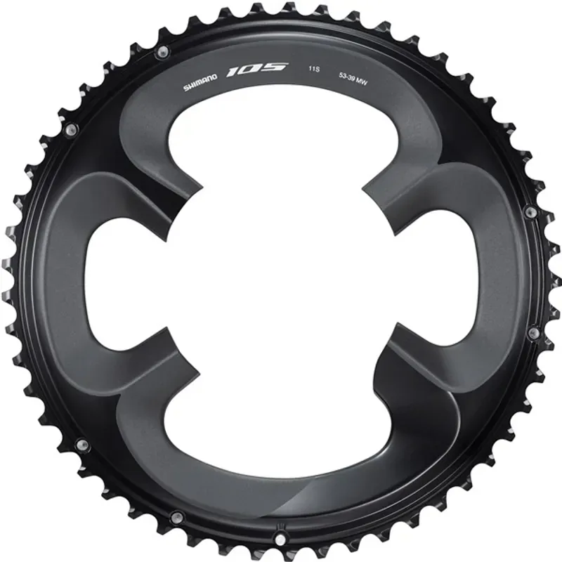 Shimano Spares 105 FC-R7000 11-Speed Chainring in Black-5